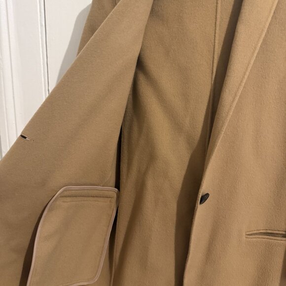 Theory Wool/Cashmere Tan Blazer Coat, small - Picture 3 of 6